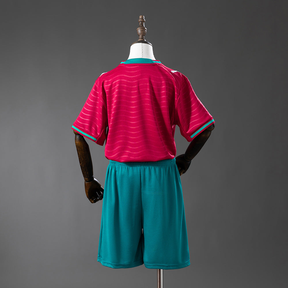 UNIFORME NIÑO PORTUGAL LOCAL MUNDIAL 2026