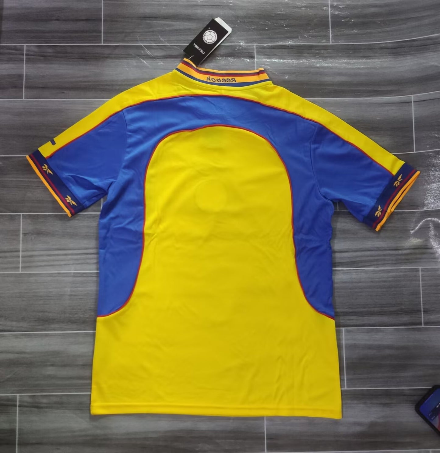 CAMISETA SELECCIÓN COLOMBIA LOCAL COPA AMERICA 2001