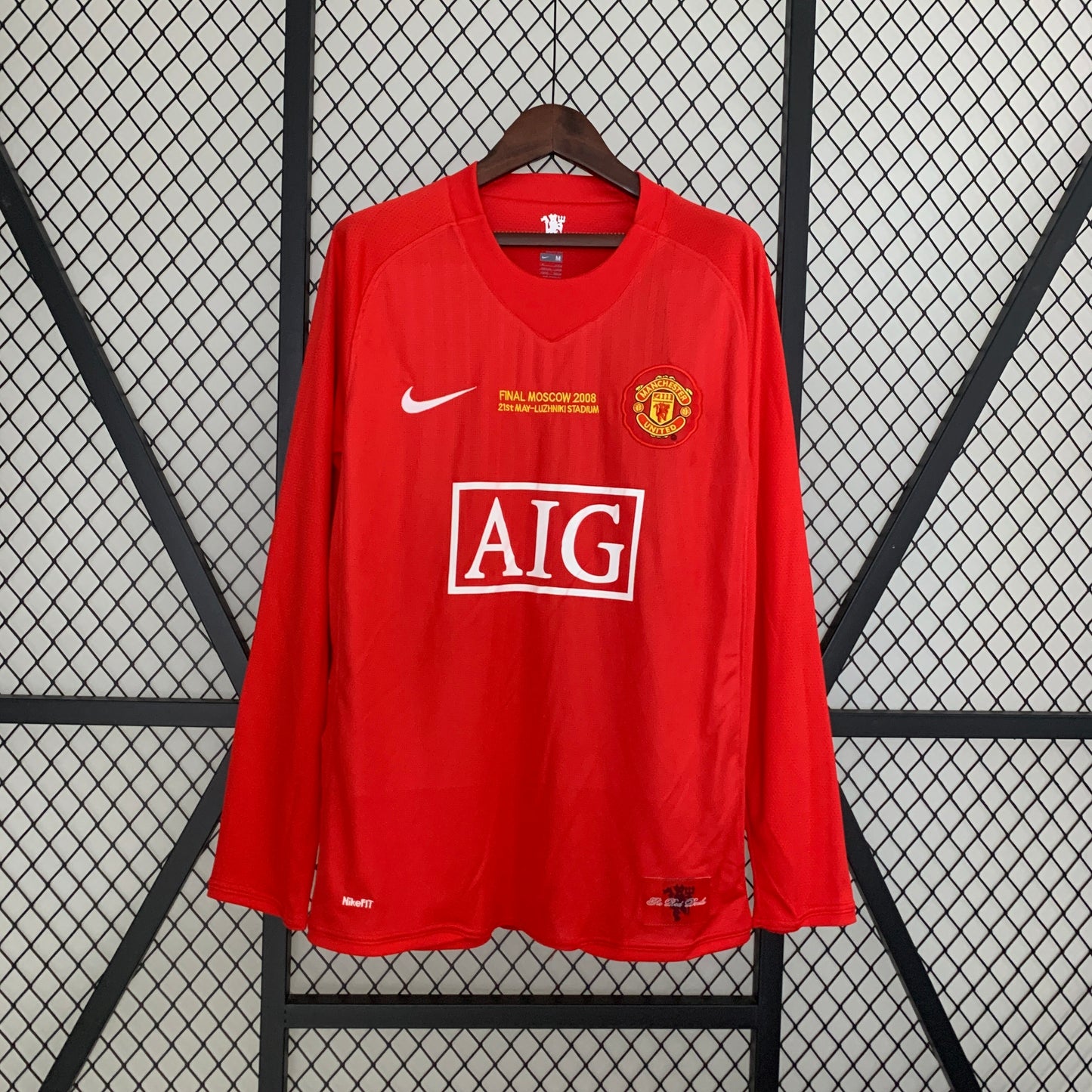 CAMISETA MANCHESTER UNITED FINAL CHAMPIONS MOSCOW 2008