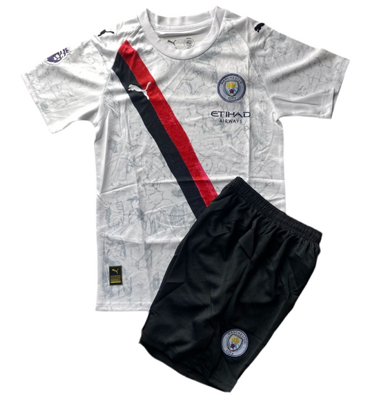UNIFORME NIÑO MANCHESTER CITY VISITANTE 2025/2026