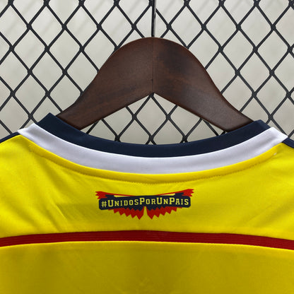 CAMISETA SELECCIÓN COLOMBIA RETRO LOCAL 2014