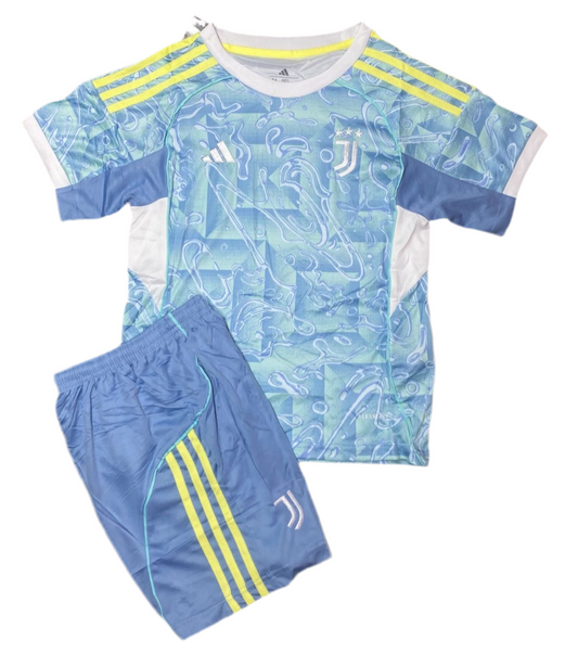UNIFORME NIÑO JUVENTUS VISITANTE 2025/2026