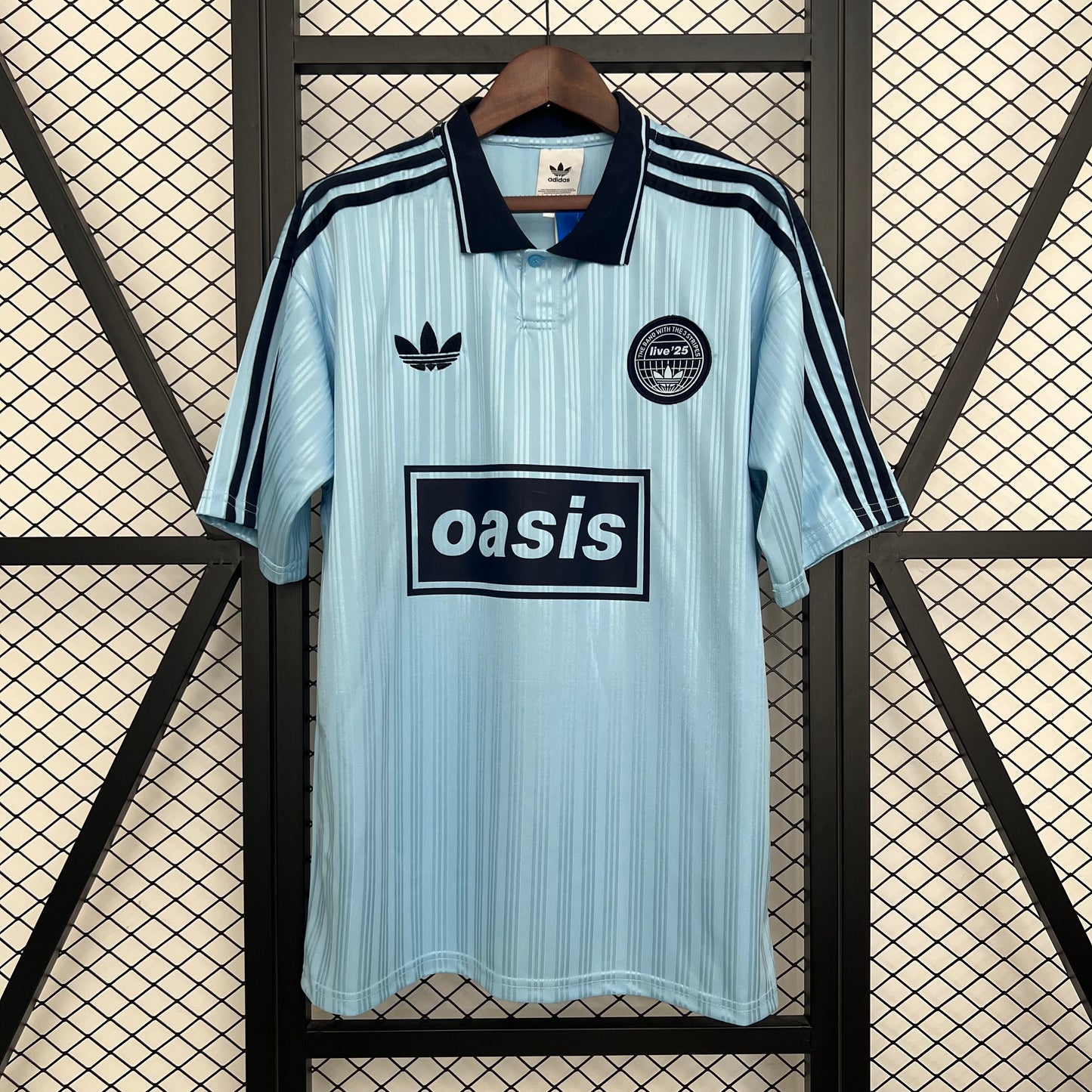 CAMISETA OASIS TOUR AZUL