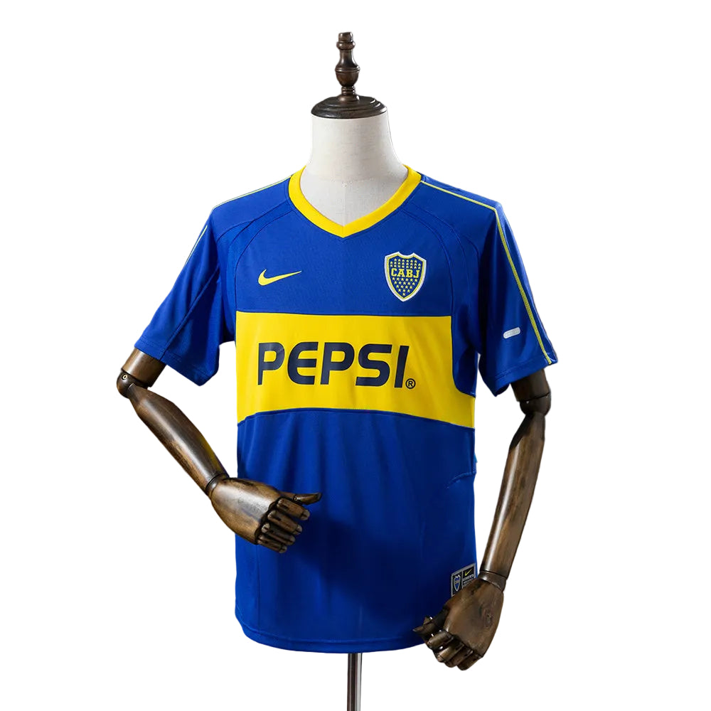 CAMISETA BOCA JUNIORS LOCAL 2003/2004
