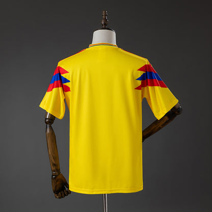 CAMISETA SELECCIÓN COLOMBIA RETRO 90 LOCAL RELANZAMIENTO