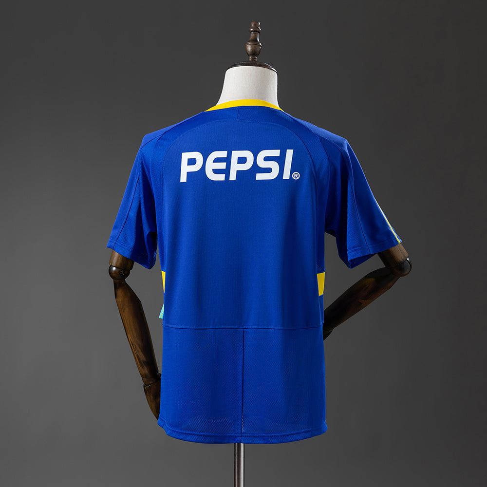 CAMISETA BOCA JUNIORS LOCAL 2003/2004