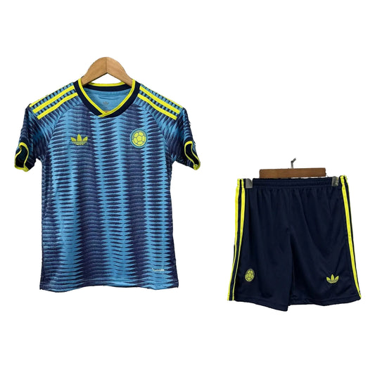 UNIFORME NIÑO SELECCIÓN COLOMBIA MUNDIAL VISITANTE 2026
