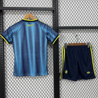 UNIFORME NIÑO SELECCIÓN COLOMBIA MUNDIAL VISITANTE 2026