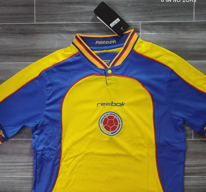 CAMISETA  RETRO SELECCIÓN COLOMBIA LOCAL COPA AMERICA 2001