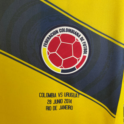 CAMISETA SELECCIÓN COLOMBIA RETRO LOCAL 2014