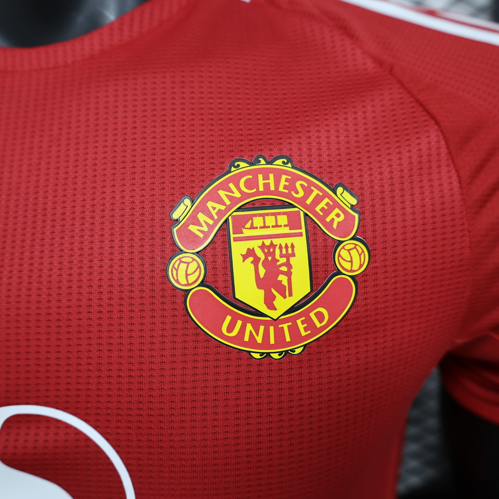 CAMISETA MANCHESTER UNIDED LOCAL 2024/2025