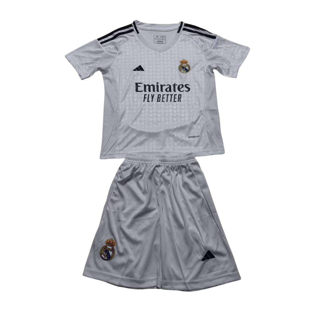 UNIFORME NIÑO REAL MADRID 2024/2025 LOCAL