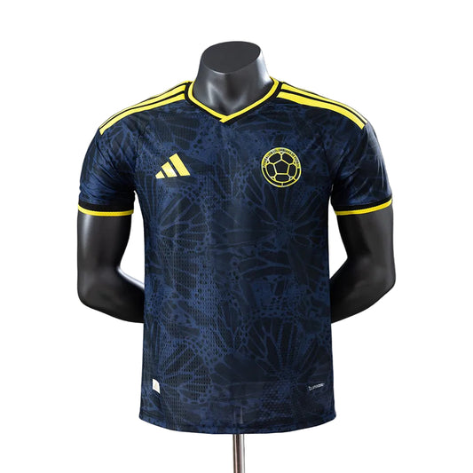 CAMISETA SELECCIÓN COLOMBIA EDICIÓN ESPECIAL NEGRA MUNDIAL 2026