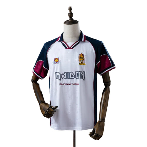CAMISETA WEST HAM VISITANTE 1999 IRON MADEN