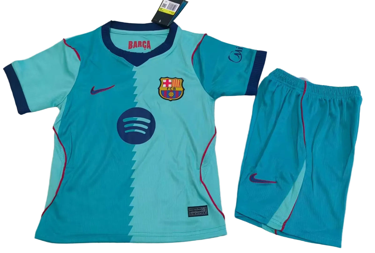 UNIFORME NIÑO FC BARCELONA ALTERNATIVO 2026/2027