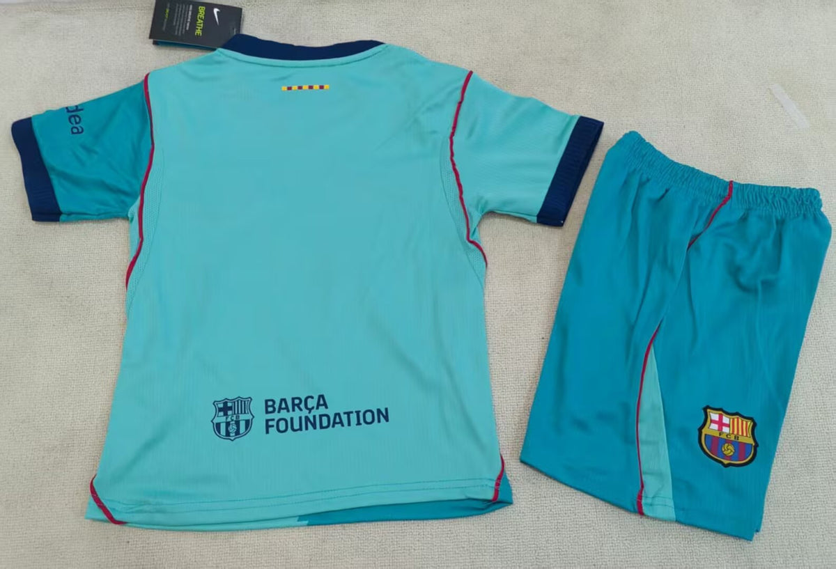 UNIFORME NIÑO FC BARCELONA ALTERNATIVO 2026/2027